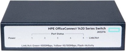 HP OfficeConnect 1420 5G Desktop Gigabit Switch, 5x RJ-45