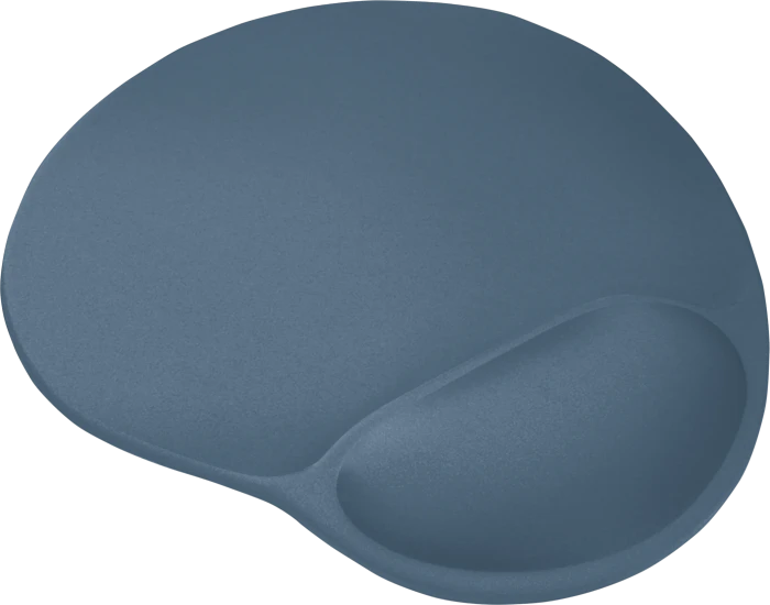 Trust BigFoot Mauspad mit Handgelenkauflage, 236x205mm, blau