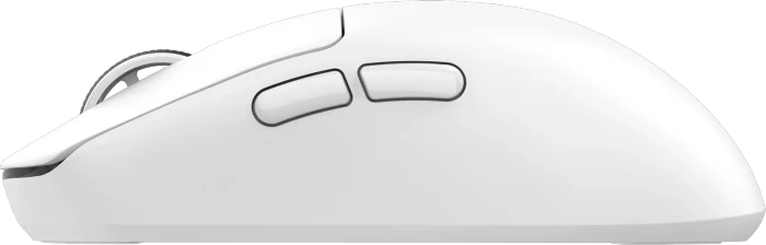 White Shark BORS Wireless Gaming Mouse, weiß, USB/Bluetooth