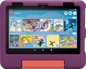 Amazon Fire HD 8 KFRAPWI 2024, ohne Werbung, violett, 32GB, Kids Edition