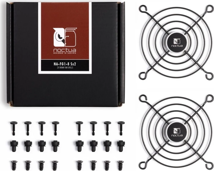 Noctua NA-FG1-8 Lüftergitter, 80mm, 2er-Pack