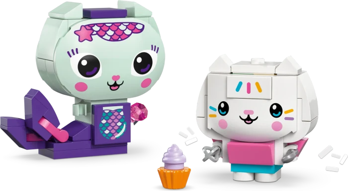 LEGO Gabbys Puppenhaus - Gabbys Katzenfreunde aus LEGO Steinen
