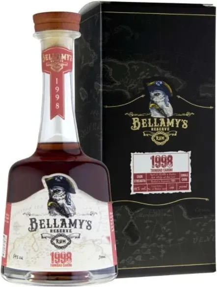 Bellamy's Reserve Rum 1998 Trinidad Caroni Cask Strength 700ml