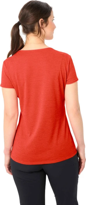 Vaude Essential Funktionsshirt kurzarm glowing red (Damen)