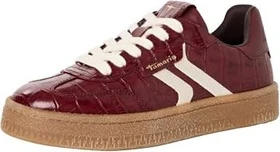 Tamaris Ledersneaker Low rot (Damen)