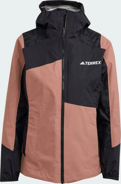 adidas Terrex Xperior Hybrid Rain.RDY Funktionsjacke warm clay/black (Damen)