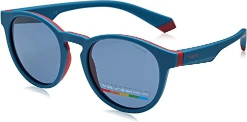 Polaroid PLD 8048/S transparent aquamarin blau rot blau/blau (Junior)