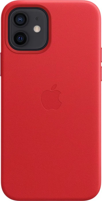 Apple Leder Case mit MagSafe für iPhone 12/12 Pro (PRODUCT)RED
