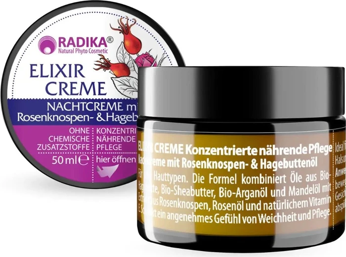 Bioherba Radika Anti-Aging Elixier Nachtcreme, 50ml