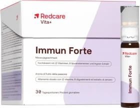 Redcare Immun Forte Trinkampullen + Kapseln Kombipackung, 30 Stück