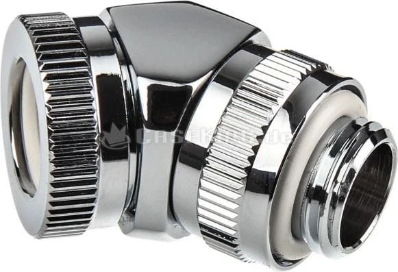 Phanteks Glacier Rohranschluss 45° G1/4" auf 12mm chrome