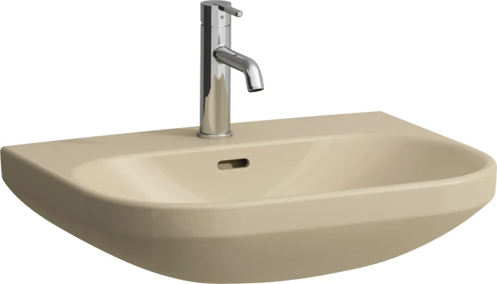 Laufen Lua Waschtisch 46x60cm, mit Überlauf, mit Hahnloch, bahamabeige (H8110830181041)
