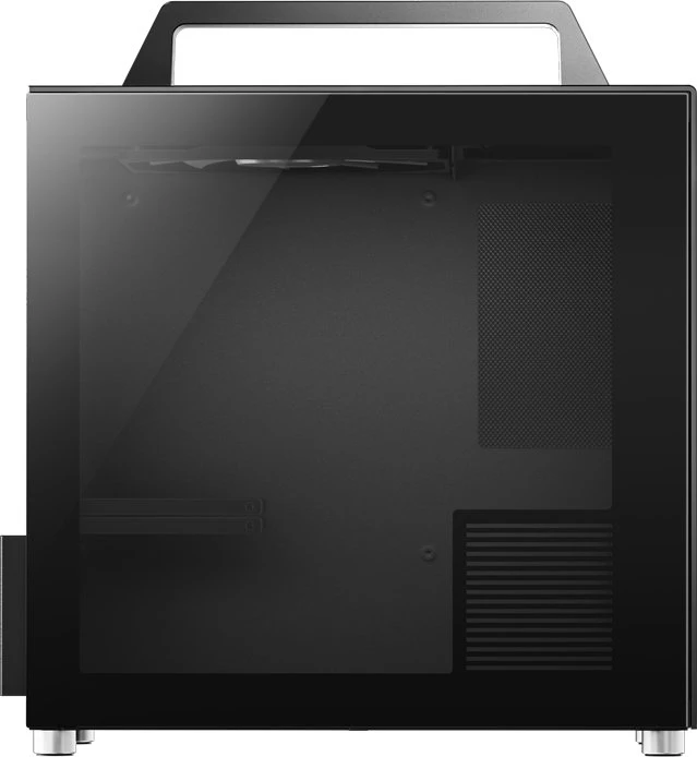 Jonsbo T8 PLUS Black, schwarz, Glasfenster, Mini-ITX