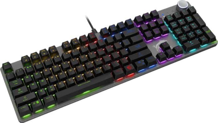 MSI FORGE GK320, LEDs RGB, hot-swap, RED Switches, USB, DE