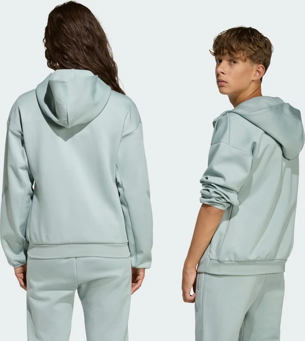adidas Z.N.E. Zip Hoodie wonder sage/tactile green (Junior)