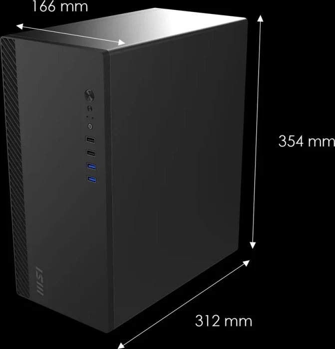 MSI PRO Shield M100P Black