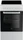 Beko FSM57100GW Elektroherd mit Glaskeramik-Kochfeld