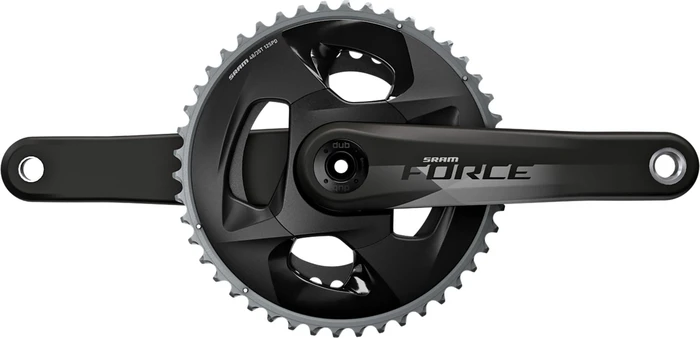 SRAM Force Dub 46/33 Zähne Kurbelgarnitur 170mm schwarz