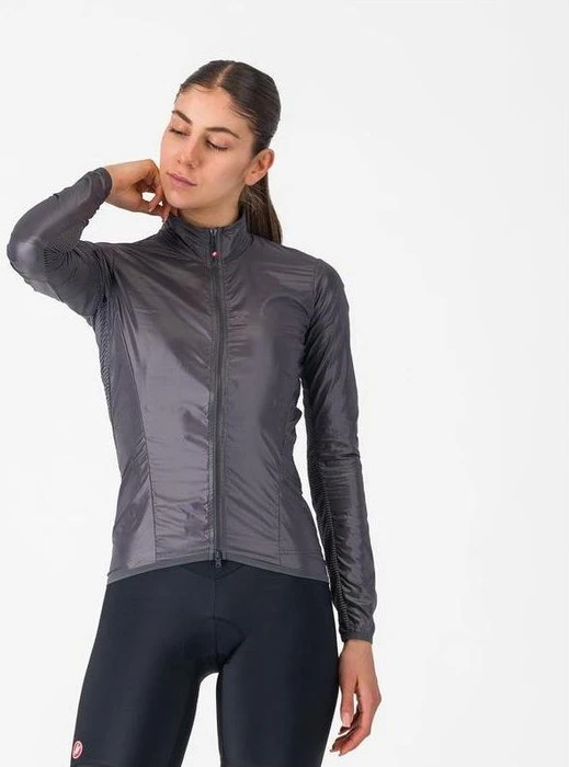 Castelli Aria Shell 2 Fahrradjacke dark grey (Damen)