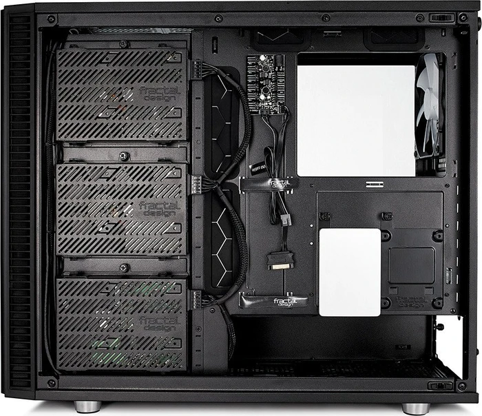 Fractal Design Define S2 Black, Glasfenster, schallgedämmt