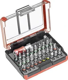 kwb Professional Industrial Steel Standard Bit-Box Bitset inkl. Werkzeugbox, 32-tlg.