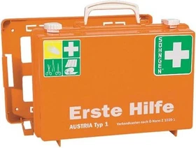 Söhngen Erste-Hilfe-Koffer SN-CD ÖNORM Z 1020-1 orange