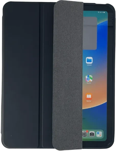 Deqster Slim Case für Apple iPad (7/8/9.Gen) 10.2", schwarz