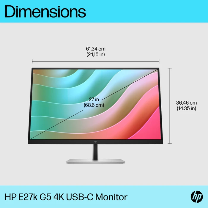 HP E27k G5, 3 Jahre Garantie, 27"