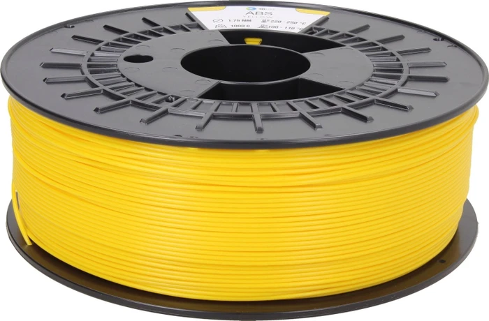 3DJake ABS, gelb, Spule, 1.75mm, 1.00kg