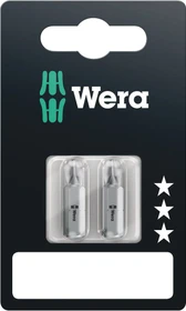 Wera 851/1 Z SB Kreuzschlitz Bit 1/4", PH2x25mm, 2 Stück
