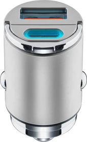 Cellularline Micron Multiport Car Charger silber