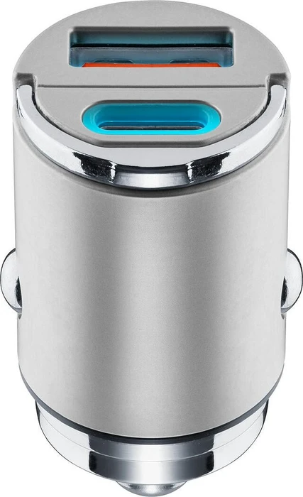 Cellularline Micron Multiport Car Charger silber