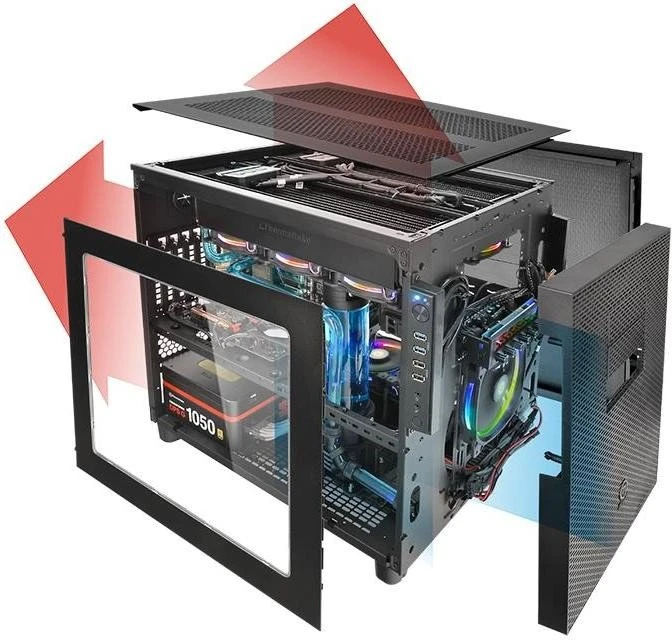 Thermaltake Core X5, Acrylfenster