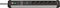 Brennenstuhl Premium-Protect-Line 60000A, 6-fach, 3m, silber/schwarz Vorschaubild