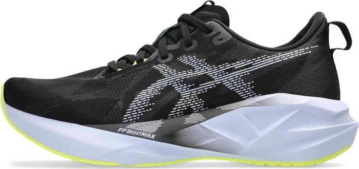 Asics Novablast 5 black/blue fade (Herren)