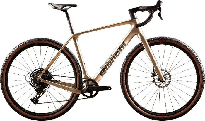 Bianchi Arcadex Comp GRX metal sand Modell 2025