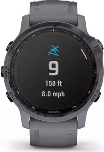 Garmin Fenix 6S Pro Solar amethyst steel/shale grey