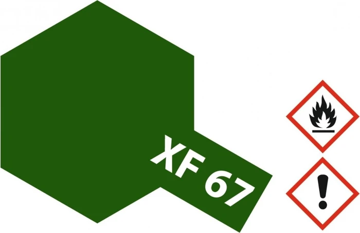 Tamiya Acrylic Paint XF-67 nato green, 23ml