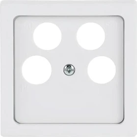 Busch-Jaeger Busch-balance SI Zentralscheibe 50x50mm, studioweiß matt