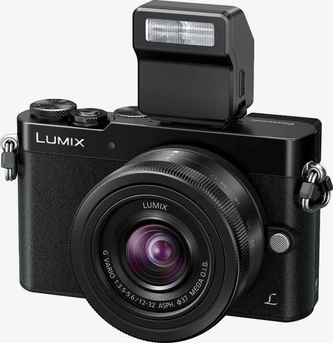 Panasonic Lumix DMC-GM5 schwarz mit Objektiv Lumix G Vario 12-32mm 3.5-5.6 ASPH OIS und Lumix G Vario 35-100mm 4.0-5.6 OIS