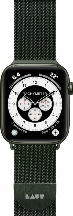 LAUT Steel Loop Watch Strap für Apple Watch 38mm/40mm/41mm grün