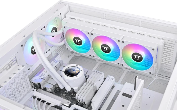 Thermaltake TH360 V2 Ultra EX ARGB Sync Snow Edition, weiß