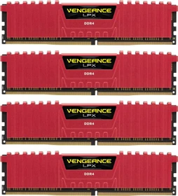 Corsair Vengeance LPX rot UDIMM 32GB Kit, DDR4-4000, CL19-23-23-45