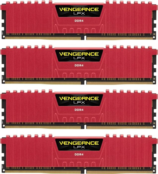 Corsair Vengeance LPX rot UDIMM 32GB Kit, DDR4-4000, CL19-23-23-45