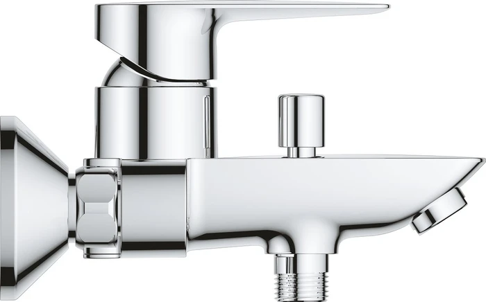 Grohe BauEdge Einhand-Wannenbatterie 1/2" chrom