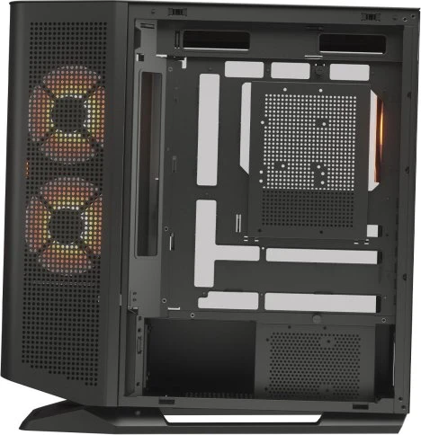 Cougar FV270 RGB, schwarz, Glasfenster