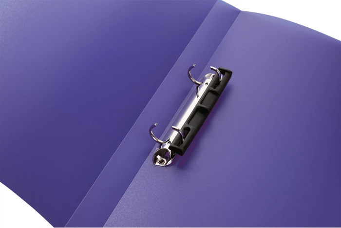 Herma Ringbuch 2-Ring, 25mm, A4, violett/transparent, 3er-Pack