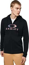 Oakley Bark FZ 2.0 Hoodie schwarz/weiß (Herren)