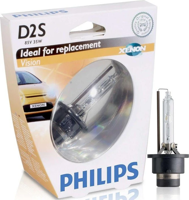 Philips Xenon Vision D2S 35W, 1er-Pack
