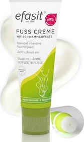 Kyberg Pharma Efasit Fuß Creme mit Schwammaufsatz, 75ml